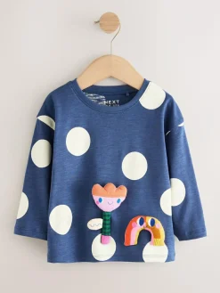 New Next Long Sleeve Tops 4 Pack (3mths-7yrs) Rainbow