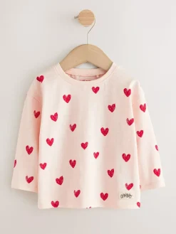 New Next Long Sleeve Tops 4 Pack (3mths-7yrs) Rainbow