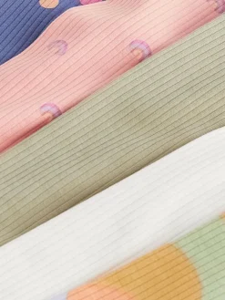 Next Ribbed Leggings 5 Pack (3mths-7yrs)^ Pants & Leggings|Pants & Leggings