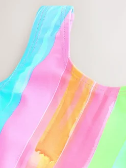 Next Rainbow Stripe Swimsuit (3mths-10yrs)