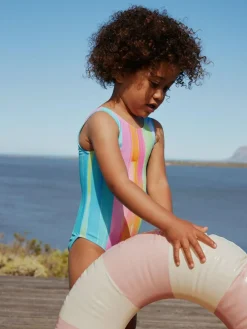 Next Rainbow Stripe Swimsuit (3mths-10yrs)