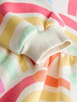 Sale Next Rainbow Sweat Dress (3mths-7yrs)