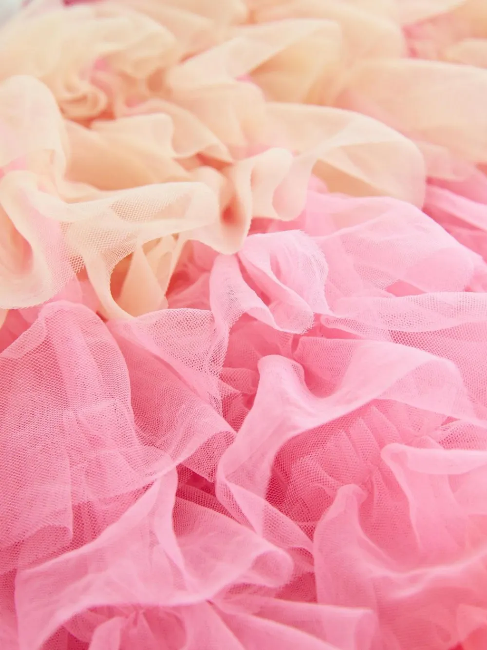 Outlet Next Rainbow Tiered Mesh Party Dress (3mths-8yrs)