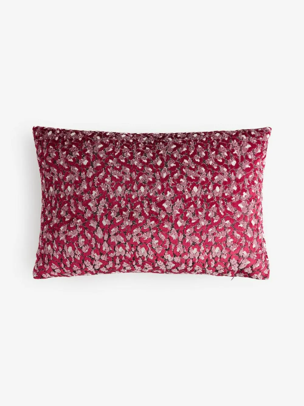 Next Raspberry Pink Raspberry Pink 40 X 59cm Cut Velvet Cherry Blossom Abstract Cushion^ Cushions & Throws