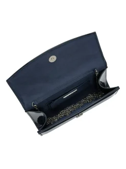 Clearance Ravel Blue Chain Strap Clutch Bag