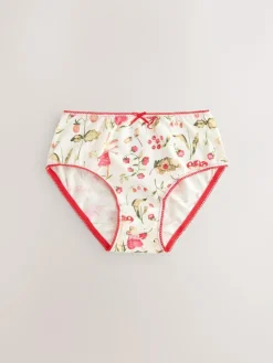 Next Red Bunny Briefs 7 Pack (1.5-12yrs)^ Underwear