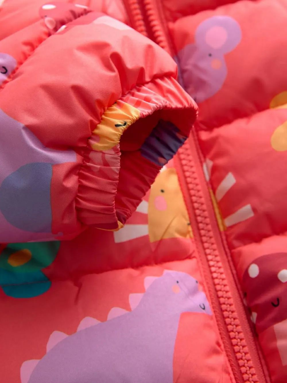 Sale Next Shower Resistant Fleece Lined Hooded Padded Coat (3mths-7yrs) Red Character