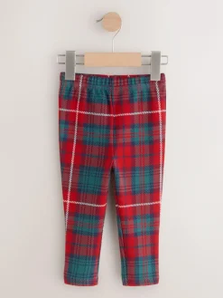 Next Red Check Leggings (3mths-7yrs)^ Cosy Club