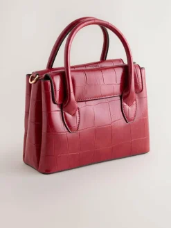Next Croc Effect Hand Held Bag^Women Bags