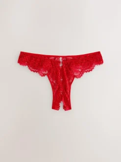 Next Crotchless Thong Lace Knickers^Women All Lingerie|Panties