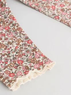 Outlet Next Baby Fleece Tops and Leggings Set 2 Piece (0mths-2yrs) Red Ditsy