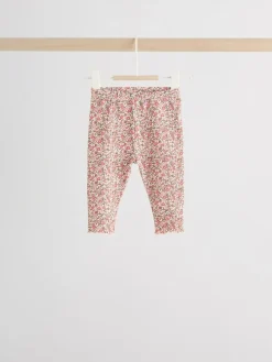 Outlet Next Baby Fleece Tops and Leggings Set 2 Piece (0mths-2yrs) Red Ditsy