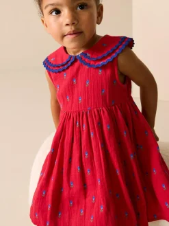 Next Ric Rac Collar Dress (3mths-8yrs)^ Dresses|Dresses