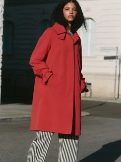 Outlet Next Dolly Trench Coat Red