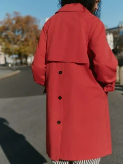 Outlet Next Dolly Trench Coat Red