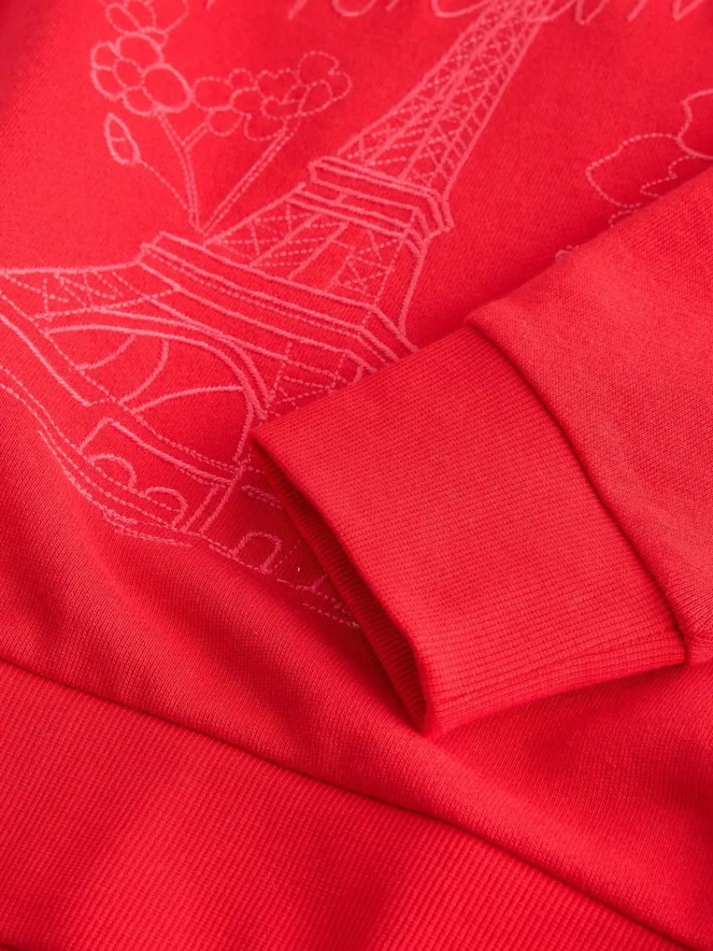 Next Red Embroidered Sweatshirt^Women Hoodies & Sweatshirts