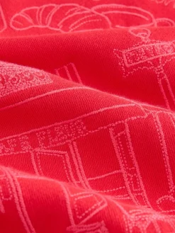 Next Red Embroidered Sweatshirt^Women Hoodies & Sweatshirts