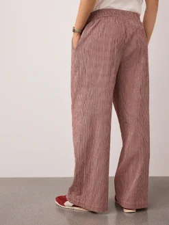 Next Red Gingham Maternity Wide Leg Trousers^Women Pants