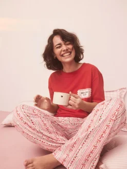 Outlet Next Red Graphic Short Sleeve Pyjamas