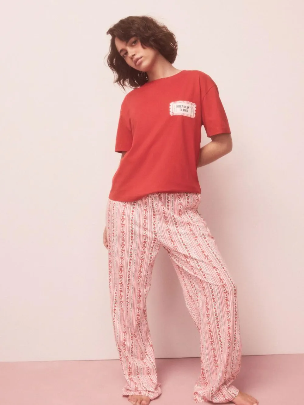 Outlet Next Red Graphic Short Sleeve Pyjamas