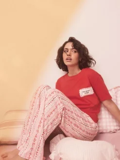 Outlet Next Red Graphic Short Sleeve Pyjamas