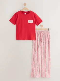 Outlet Next Red Graphic Short Sleeve Pyjamas