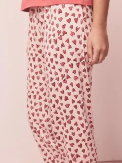 Clearance Next Red Heart Short Sleeve Pyjamas