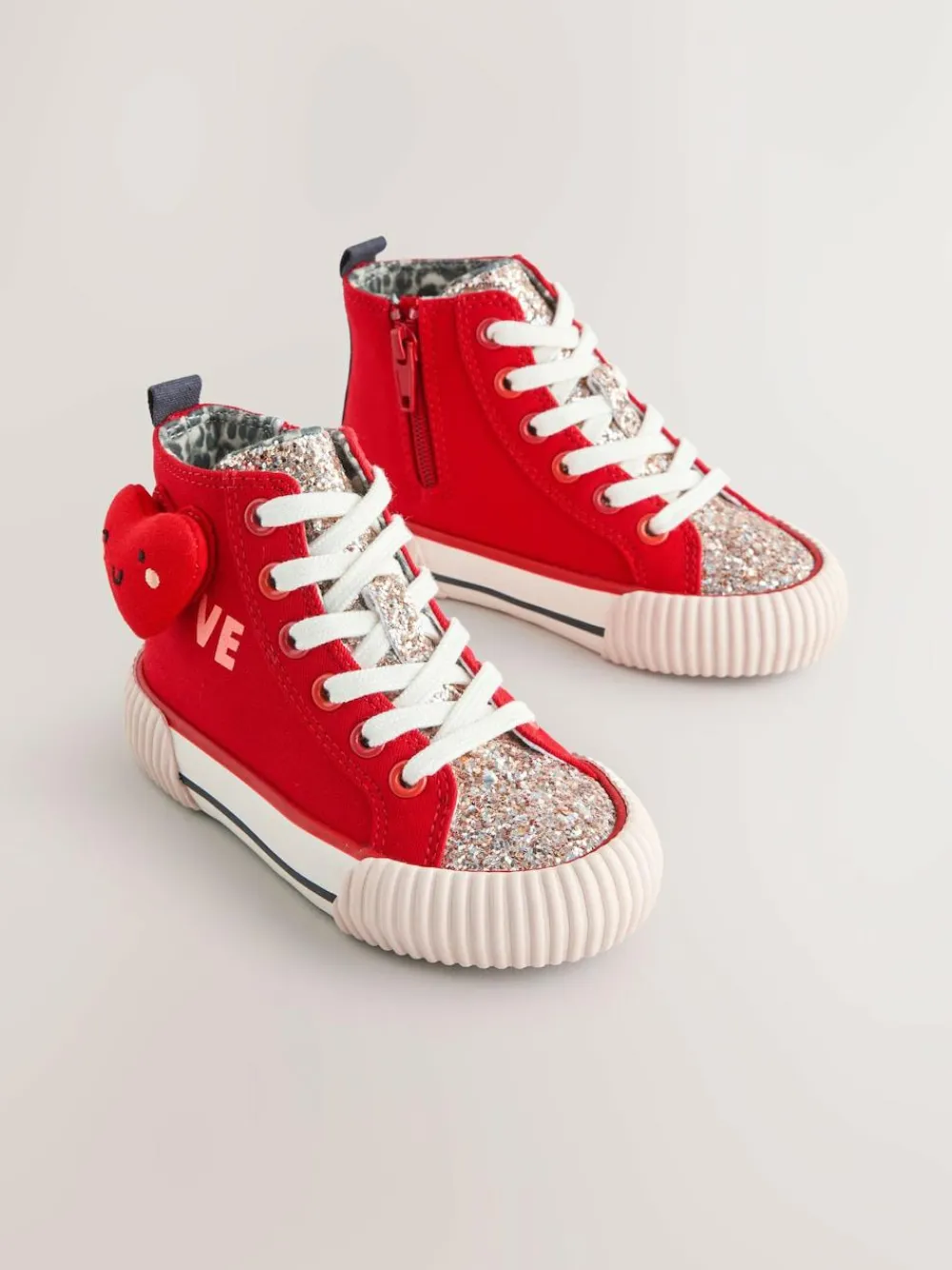 Next Standard Fit (F) High Top Trainers^ Sneakers|Sneakers