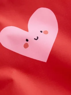 Next Red Heart Waterproof Printed Puddlesuit (6mths-7yrs)