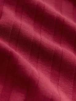 Outlet Next Maternity Long Sleeve Nursing Shelf Dress Red