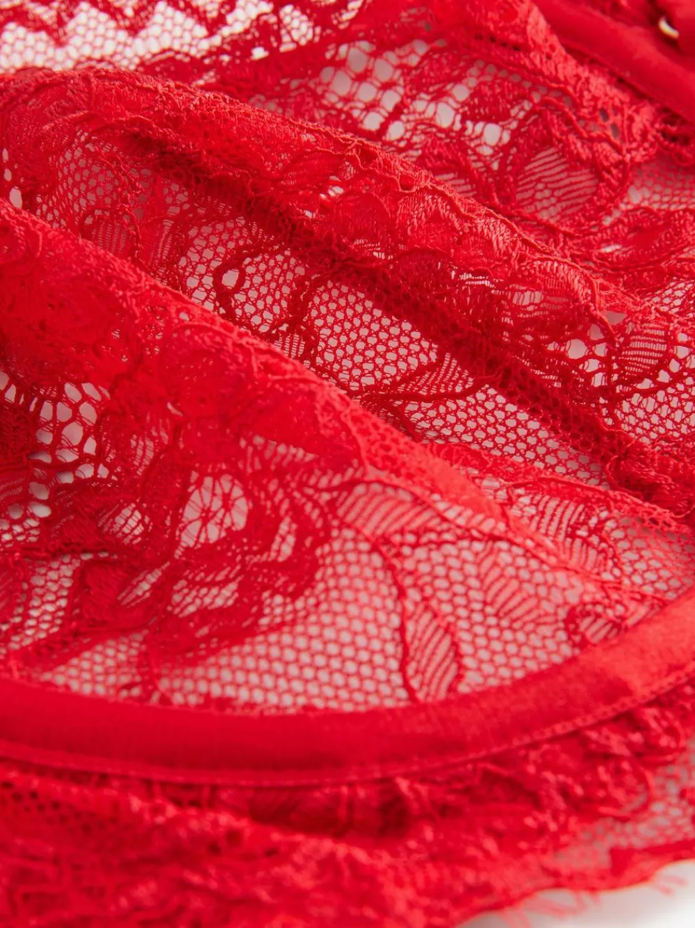 Clearance Next Non Pad Balcony A-E Lace Bra Red