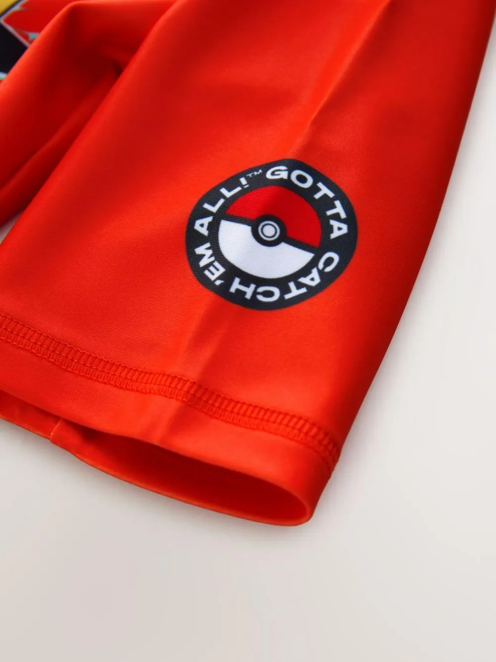 Next Red Pokemon Rash Vest (3-16yrs)^BOY Swimwear