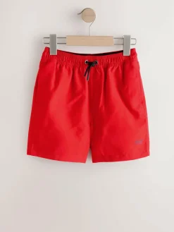 Online Next Red Swim Shorts (1.5-16yrs)