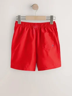 Online Next Red Swim Shorts (1.5-16yrs)