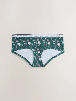 Next Short Cotton Logo Knickers 7 Pack^Women All Lingerie|Panties