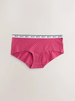 Next Short Cotton Logo Knickers 7 Pack^Women All Lingerie|Panties