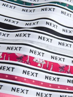 Next Short Cotton Logo Knickers 7 Pack^Women All Lingerie|Panties