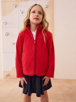 Next Zip-Up Fleece Jacket With Pockets (3-16yrs)^ Jackets & Coats|Snowsuits & Coats