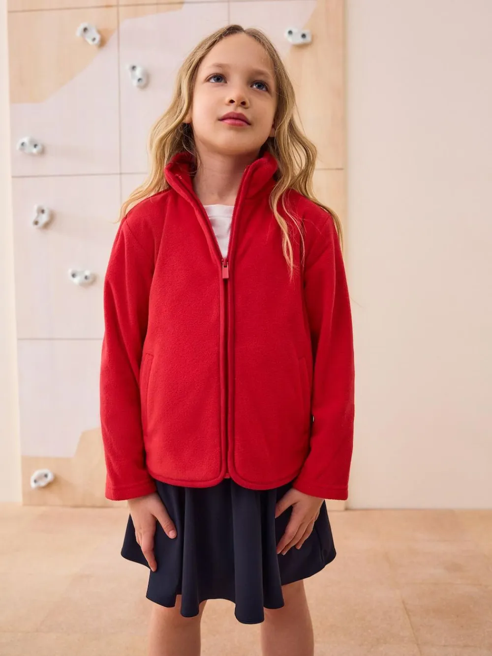 Next Zip-Up Fleece Jacket With Pockets (3-16yrs)^ Jackets & Coats|Snowsuits & Coats