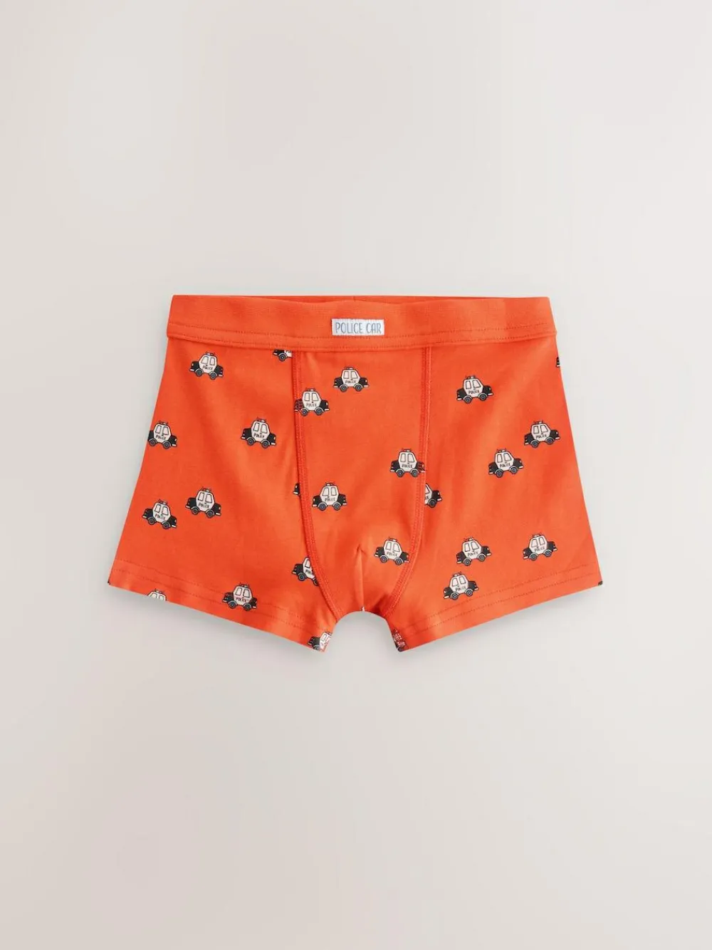 Clearance Next Boxers 7 Pack (1.5-12yrs) Red/Blue Emergency Vehicles