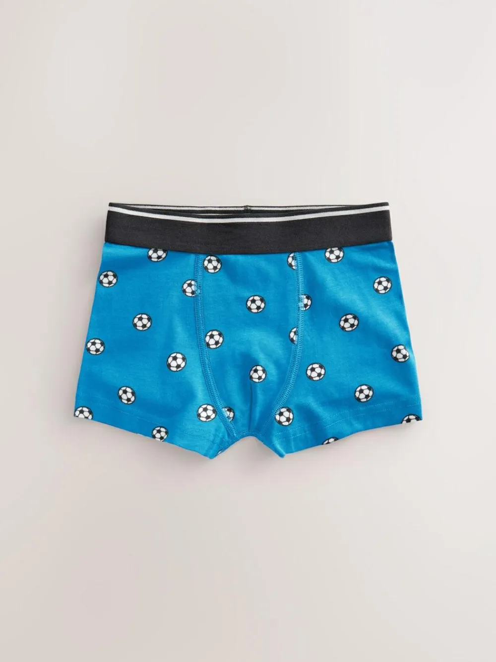 New Next Junior Character Trunks 5 Pack (1.5-16yrs) Red/Blue Football