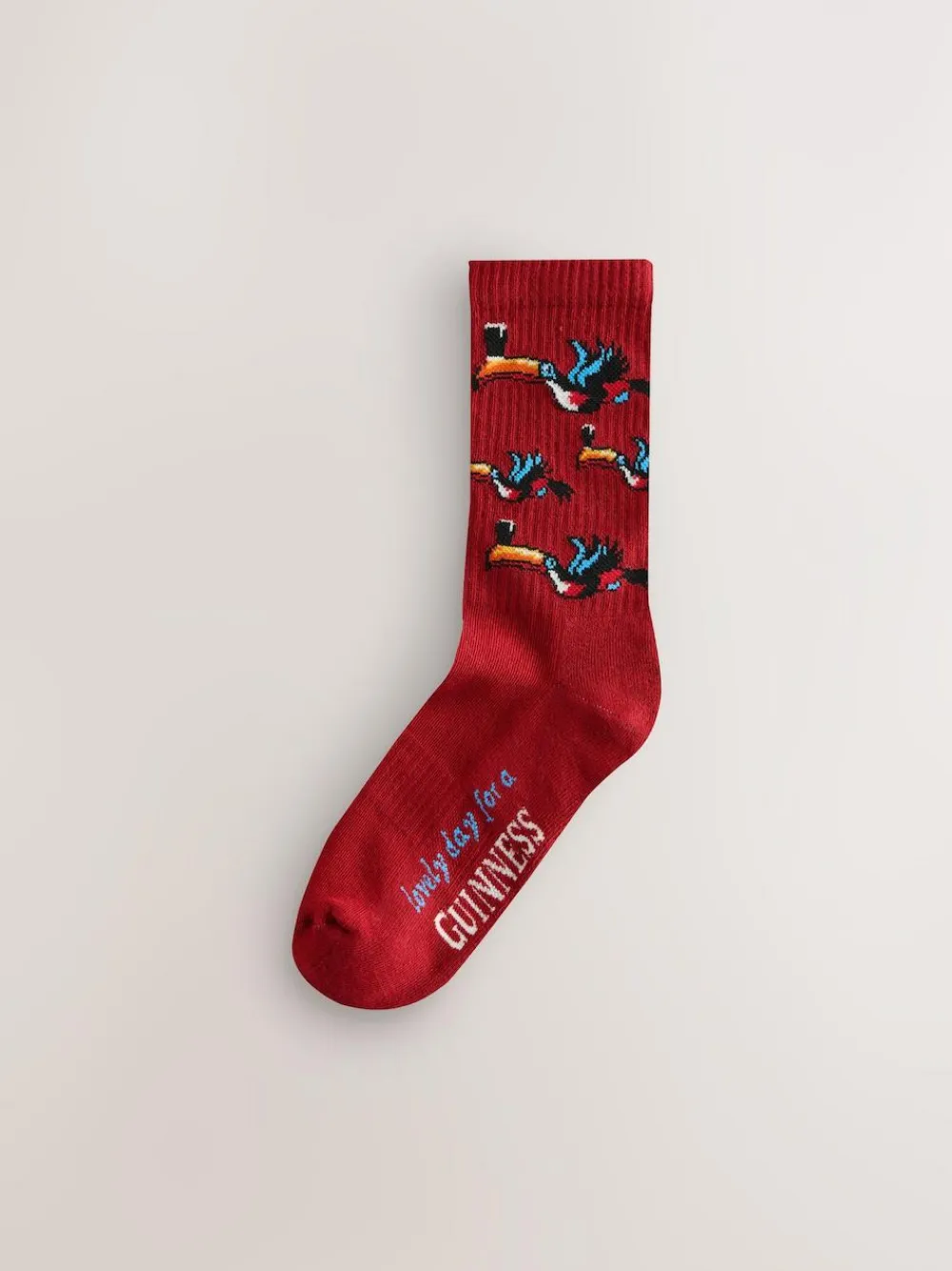 Next Red/Blue Guinness Licence Sports Socks 2 Pack^ Socks|Socks