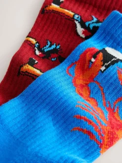 Next Red/Blue Guinness Licence Sports Socks 2 Pack^ Socks|Socks
