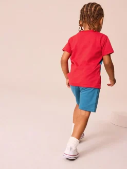Outlet Next Red/Blue Spider-Man T-Shirt And Shorts Set (3mths-8yrs)