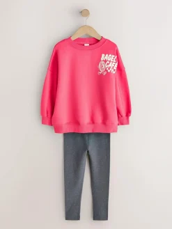 Next Sweatshirt and Leggings Set (3-16yrs)^ Sweatshirts & Hoodies|Sets & Coords