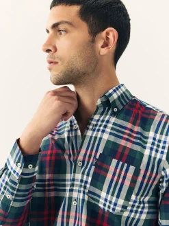 Next Regular Fit Easy Iron Button Down Oxford Shirt^ Shirts