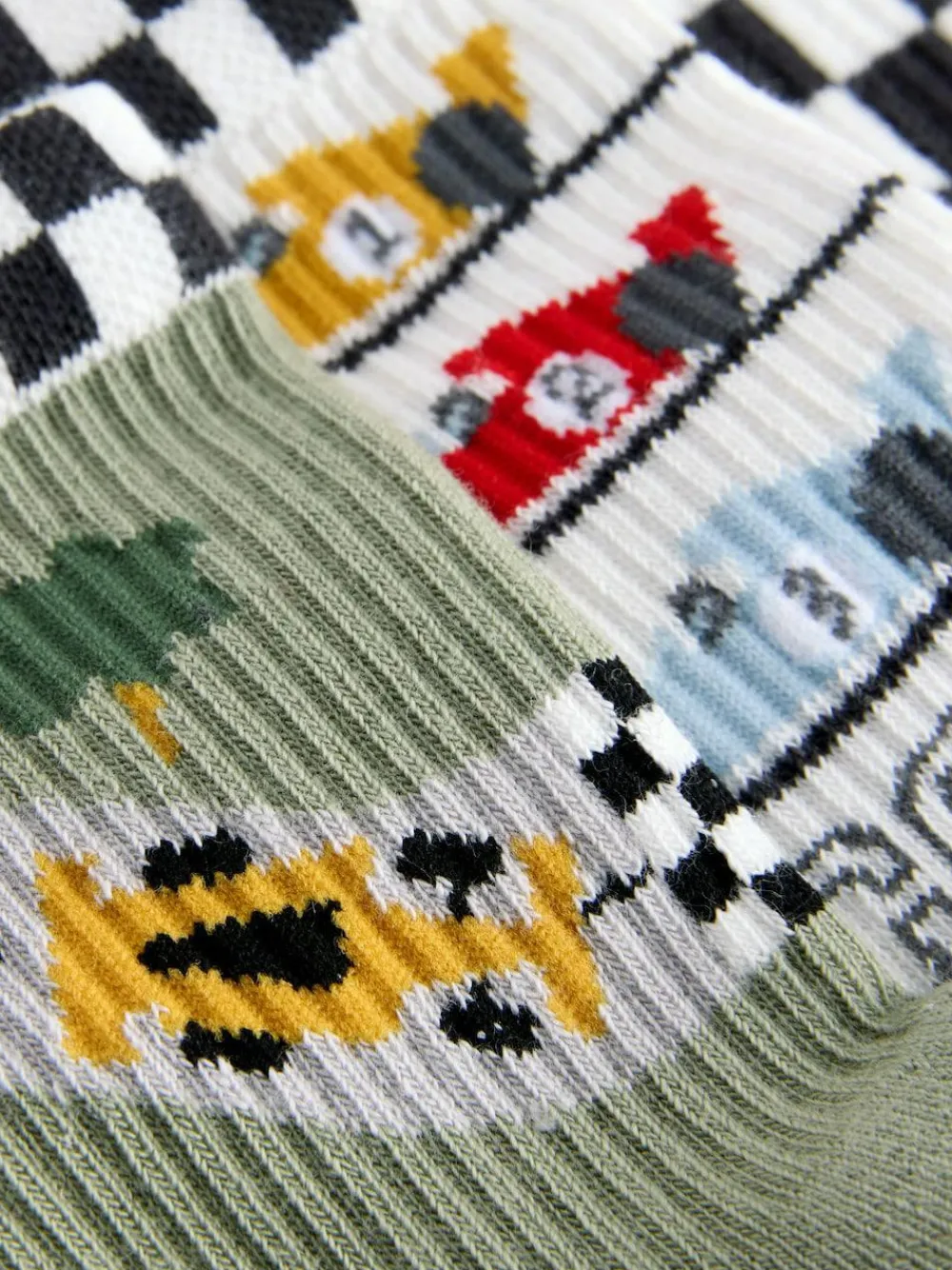 Next Cushioned Footbed Cotton Rich Ribbed Socks 5 Pack^BOY Socks & Tights|Socks & Tights