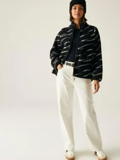 Best Regatta Frankie Borg Full Zip Fleece Black