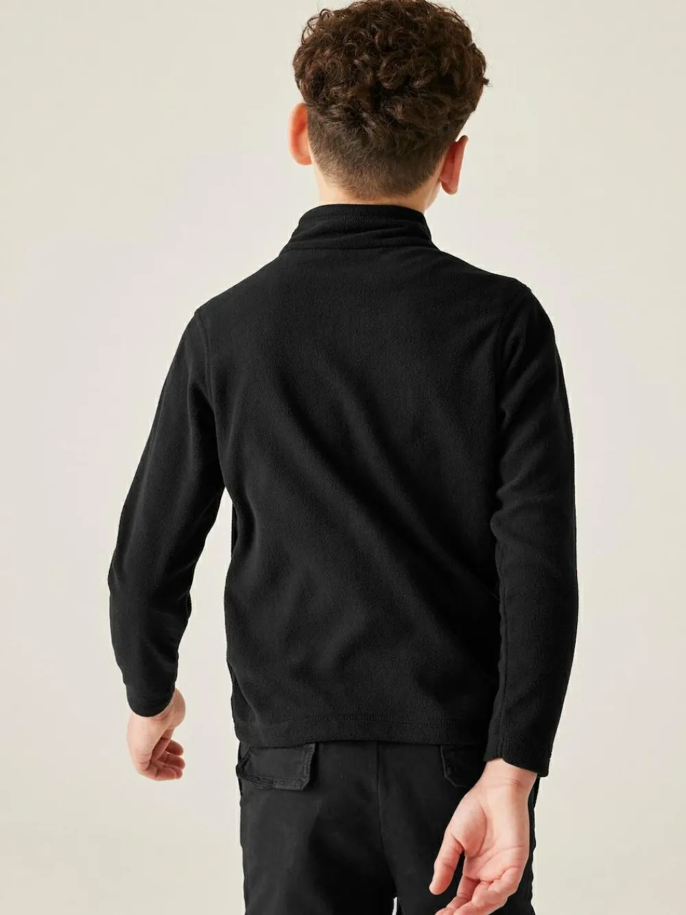 Online Regatta Black Hot Shot Half Zip Fleece