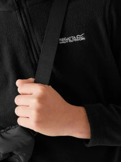 Online Regatta Black Hot Shot Half Zip Fleece